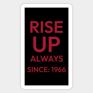 Rise Up Always Atlanta Falcons Magnet